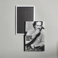 Werner Herzog Eats His Shoe Mini Movie Poster Fridge Locker Magnet picture
