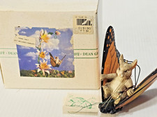 Fitz & Floyd Charming Tails MAXINE'S BUTTERFLY RIDE Ornament 89/190 Dean Griff picture