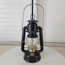 Vintage Dietz No. 76 “The Original” Kerosene Lantern Black Brass Hong Kong picture
