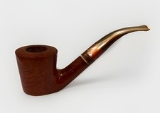 Briarwood Vintage Hand Made Pipe 6” Never Smoked picture