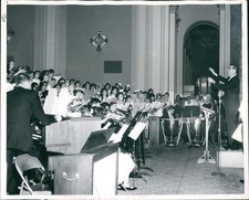 1967 Alexander Peloquin Mass Joy St James Cathedral Historic Vintage Photo 8x10 picture