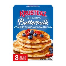 Krusteaz Light and Fluffy Buttermilk Complete Pancake 32 Ounce (Pack of 8) picture