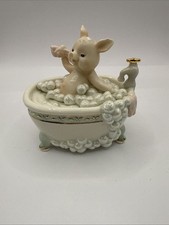 Vintage Suberto  Scrub-a-Dub Pig, My Favorite Things Music Box picture