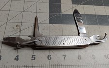 Vietnam War US Army 1972 Camillus 4 Blade Utility Folding Blade Knife picture