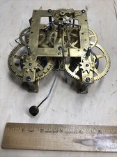 Vintage Antique F. Kroeber Mantle Clock Movement 1874 Patent PARTS REPAIR picture
