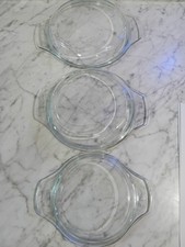 Vintage Pyrex Cindarella 3 Pc  Lids Only picture