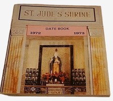 Vintage St. Jude’s Shrine Baltimore 1972-73 Date Book Catholic Prayer Calendar picture