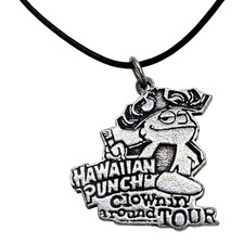 Rare Vintage 2002 Hawaiian Punch Clownin Around Tour Punchy Pendant Necklace picture