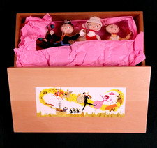 RARE Disney Mary Poppins 40th Anniversary Felt Ornament Set Kevin Kidney LE 1000 picture