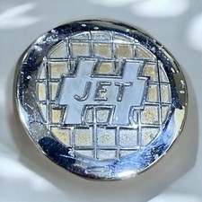 Hudson Jet Disc Emblem 1950/s Door Panel Badge   -  Pitted and has a Broken Stud picture