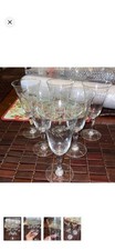 Vintage Princess House Bell Cup Glasses Set Of 6 picture