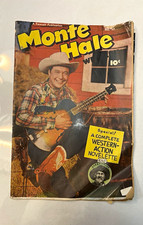 Monte Hale Western #57 (Fawcett) Golden Age Western Color Comic Gabby Hayes picture