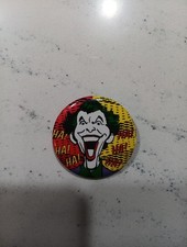 1989 DC Comics The JOKER Pin  Batman HA HA HA  T566 picture