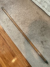 RARE ANTIQUE 96 INCH ADJUSTABLE WOODEN RULER. picture