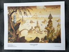 Vintage Rupert Bear Land of Little Isles Limited Edition Print by Alfred Bestall picture