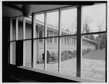 Weston Massachusetts The Country School 1955 Glass Windows Entrance Foyer picture