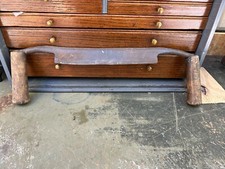 VINTAGE L.H. WATTS DRAW KNIFE, HEAVY SOLID WOOD TOOL. RARE FIND, RARLEY SEE THIS picture