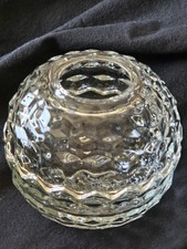 Fostoria for HOMCO Cubist Clear 2pcs Fairy Lamp picture