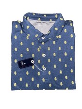 Johnnie-O Modelo Especial MedPolo New W/Tag Heritage Lion Print Sz Medium picture