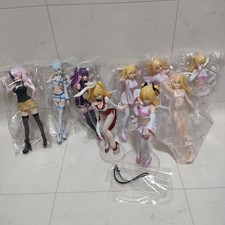 Anime Girl Figure 8 Pc Lot Bandai Glitter Glamours Collectible 15+ picture
