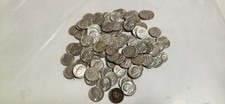US Roosevelt Dime 100-Coin Collection, Vintage, Circulated, 10¢ Coins picture