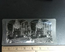 Royal Palace Fontainebleau Stereoview Keystone View Co. 1897 France Interior picture