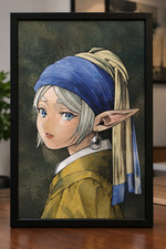 Frieren: Beyond Journey's End - Frieren with a Pearl Earring - 11x17