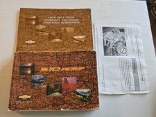 2000 Chevrolet S10 Pickup Owner's Manual Set picture