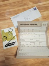 1940s Vintage SEARS ROEBUCK Employment Application, Welcome Booklet & Letter WW2 picture