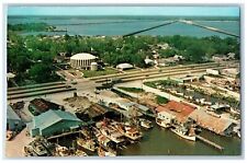 Biloxi Mississippi MS Postcard Aerial View The Picturesque Eastern Tip c1960's picture