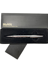 Metropolitan Museum Of Art (MOMA) Artsy Rainbow Heavy Chrome Ballpoint Pen picture