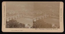 Panorama of Heidelberg, Germany Old Photo picture