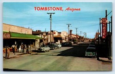 Allen Street the Main Drag of Tombstone Arizona c1950s Postcard picture