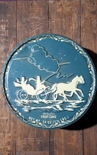 Shirley Jean Vintage embossed Fruitcake Tin picture