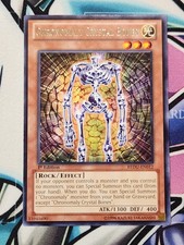YUGIOH Chronomaly Crystal Bones REDU-EN012 Rare 1st Edition  picture