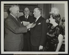 New York NY 1946 Sir William Stephenson Medal for Merit William Donovan OSS picture