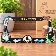 Ghibli Friends Custom License Plate Frame Car Anime Figure Spirited Away Totoro picture