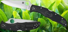 SPYDERCO ENDURA 4 LIGHTWEIGHT FOLDING KNIFE BLACK FRN PLAIN EDGE VG10 C10PBK picture