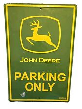 john deere parking only sign picture