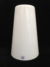 Murano Vetrarti White Italy Glass Lamp Shade, 9 1/4