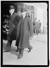 Photo:James S Harlan C C McChord 1920s Men Bowler Hats Walking Outside picture