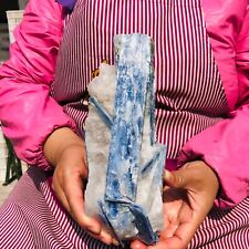 3.19LB Natural Blue Crystal Kyanite Rough Gem mineral Specimen Healing628 picture
