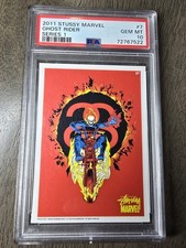 2011 Stussy Marvel Ghost Rider PSA 10 picture