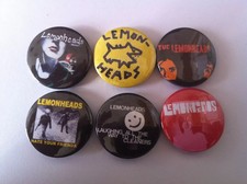 6 The Lemonheads Button badges / pin badges 25mm / 1 inch picture