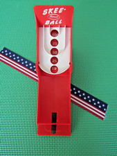 skee ball arcade game vintage plastic picture