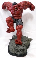 Sideshow Red Hulk Polystone Statue Comiquette 0025/1750 Piece Limited Edition picture