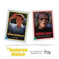 MONSTER SQUAD Custom Trading Cards Limited Edition 19 Card Set (VHS inspired) picture