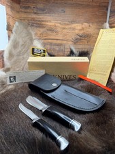 1970s Buck 104 Twin Set 103 102 Sportsman Fixed Blade Hunting Knife & Box picture