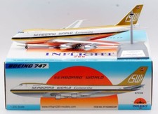 Inflight IF742SW0224P Seaboard World Boeing 747-200F N701SW Diecast 1/200 Model picture