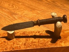 Antique vintage British Joseph Rodgers & Sons E R stamp camp survival knife picture